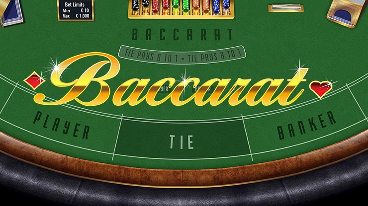 Giao diện baccarat tại cổng game Clubv